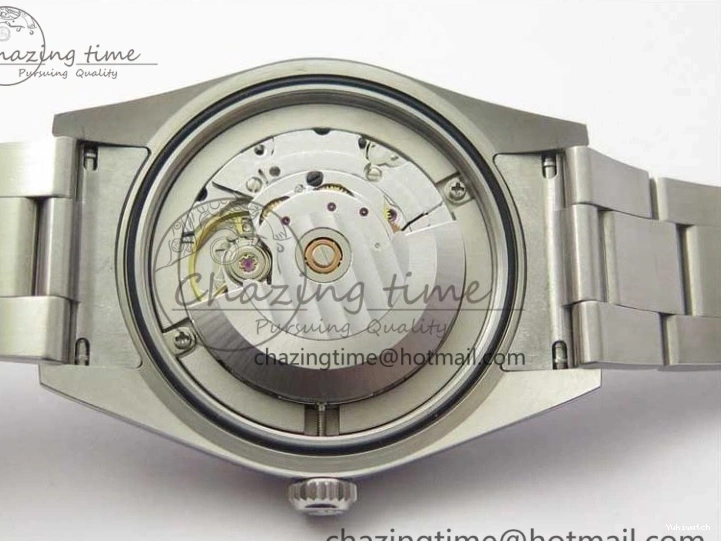Best 39mm 114300 on A2824 UBF Bracelet Perpetual Edition SS Oyster White Dial 0204